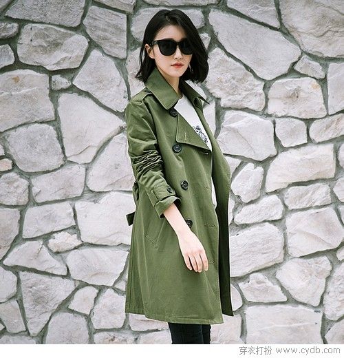 酷女孩之選，軍綠還能再帥幾百年
